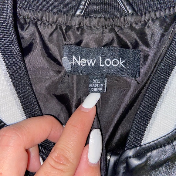 Faux Leather bomber jackets - Picture 5 of 6